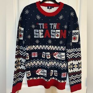 Ugly Sweater - Miller Lite Beer holiday winter